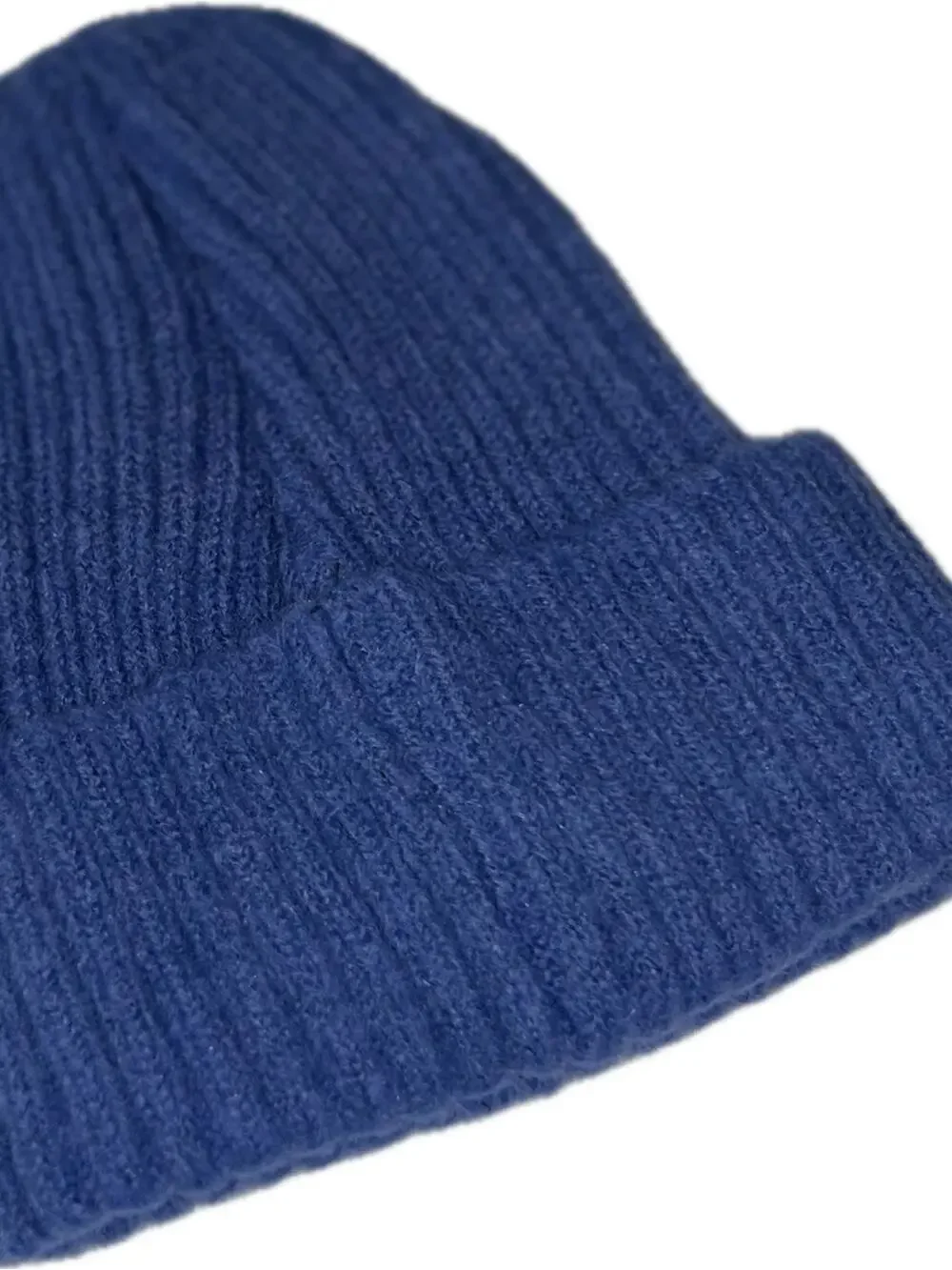 New kid’s Classic Ribbed Beanie - Blue 2-5